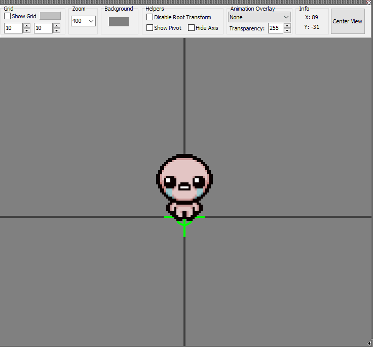 Animation preview grid