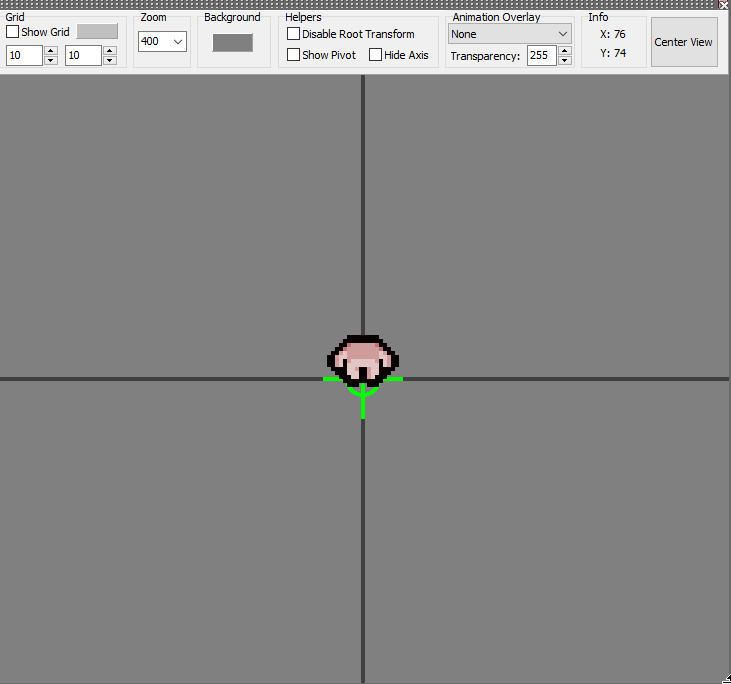 Animation preview overlay