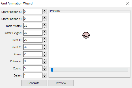 Grid Animation Wizard