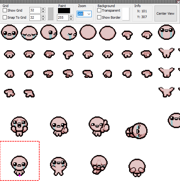 Spritesheet Editor Example
