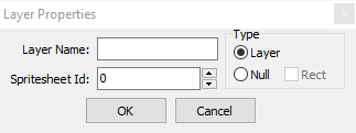 Add Layer window