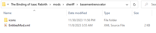 The basementrenovator folder and the appropriate files inside