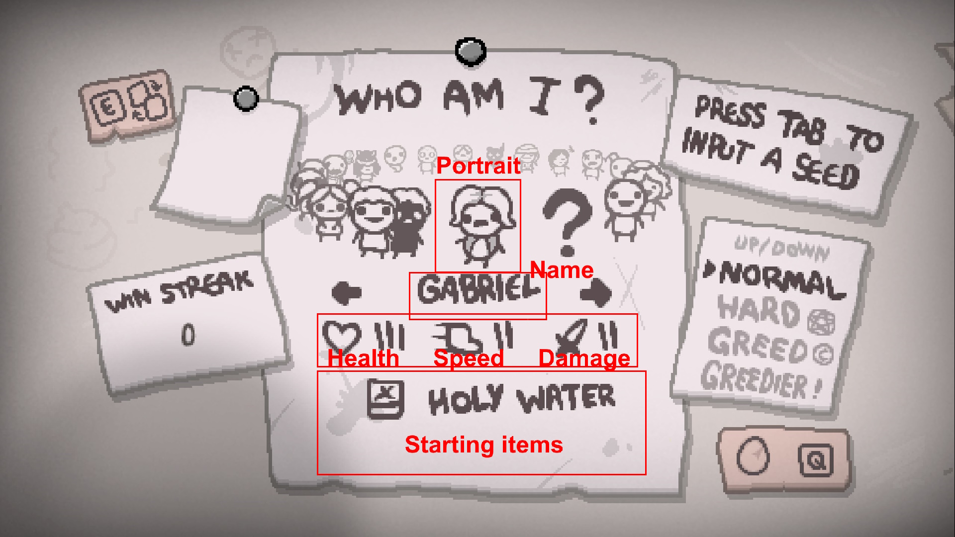 Gabriel selection