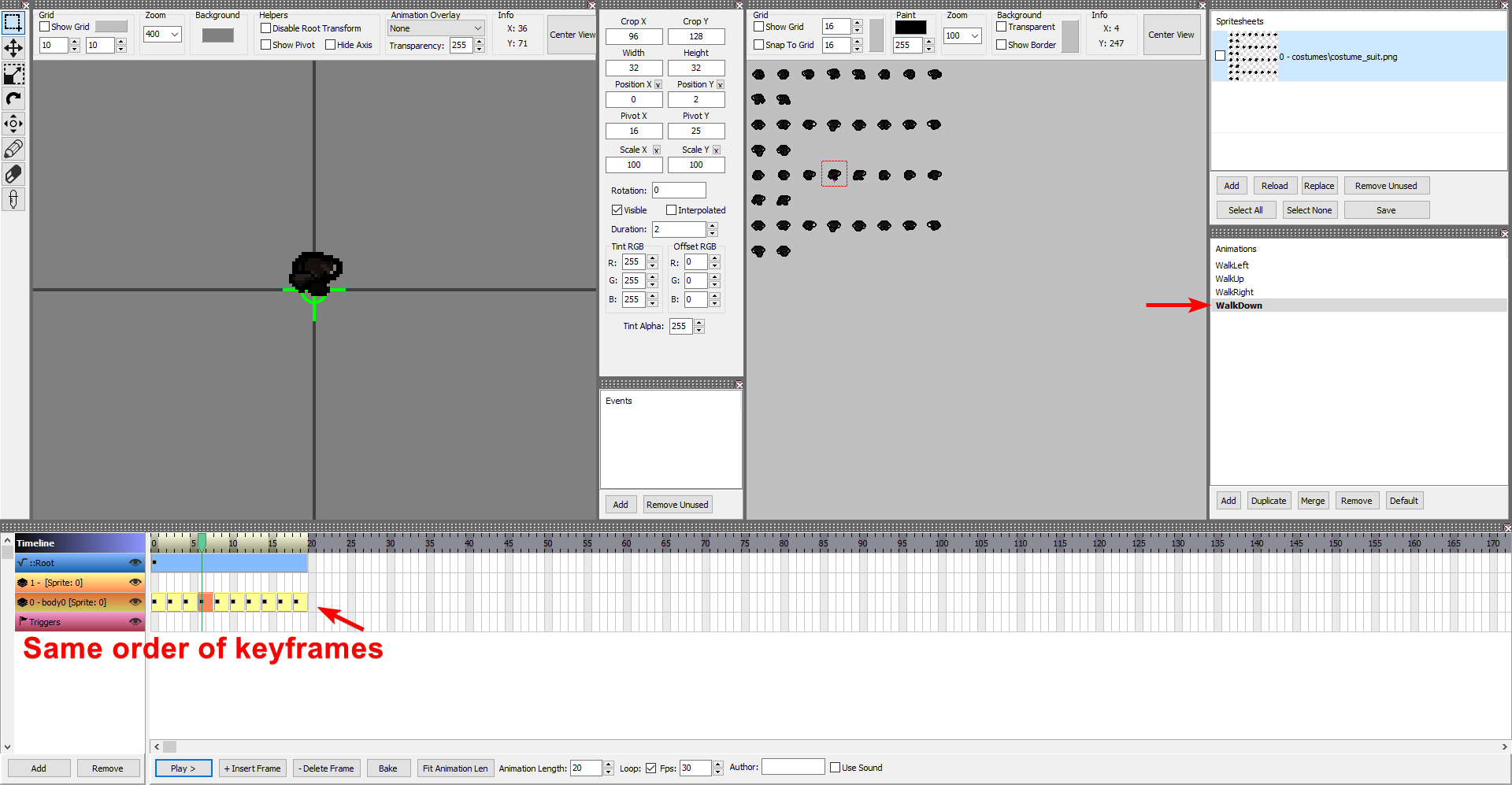 An anm2 file set up correctly