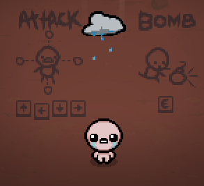 Rain Cloud spawned into the room