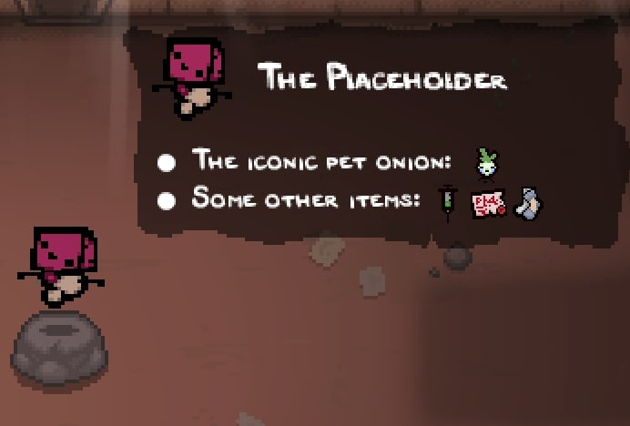 Item sprites example