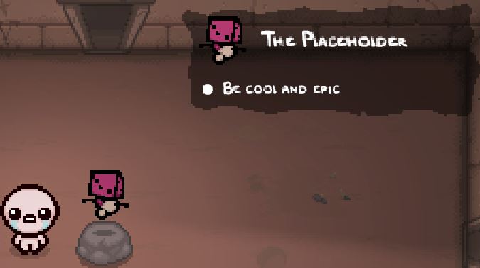 Item description viewed from a pedestal